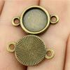 Fit Round 12mm Glass Cabochon Base Setting Tray Accessories Parts Men Jewelry New Arrivals Cheap Cute Stuff
