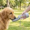 2'si 1 Arada Taşınabilir Köpek Su Şişesi Büyük Kapasiteli Sızdırmaz Evcil Hayvan Su Sebili Katlanabilir Plastik Evcil Hayvan İçme Kabı Evcil Hayvan Seyahat