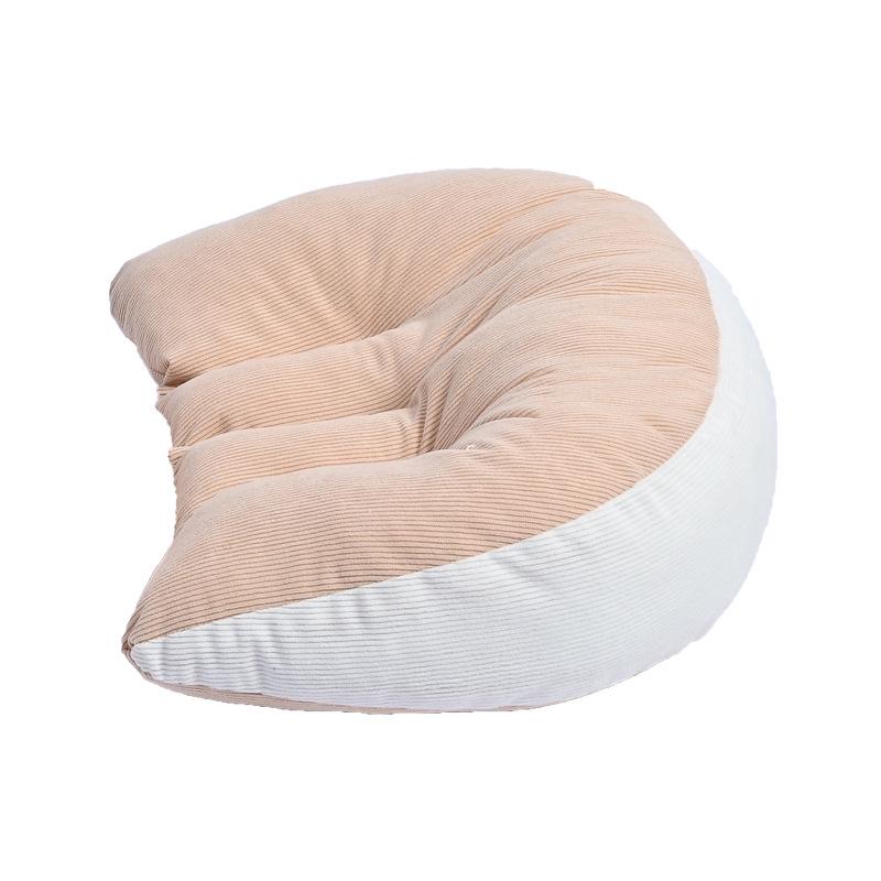 

Corduroy Multifunctional Pregnancy Pillow: Side Sleeping, Lumbar & Belly Support, Hugging Cushion for Pregnant & Postpartum Women.
