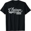 Vintage Limited Edition 1984 40 Jahre alter Geburtstag T-Shirt