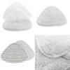 Ultra-absorbent White Chenille Replacement Mop Pads For Vileda Steam Mops