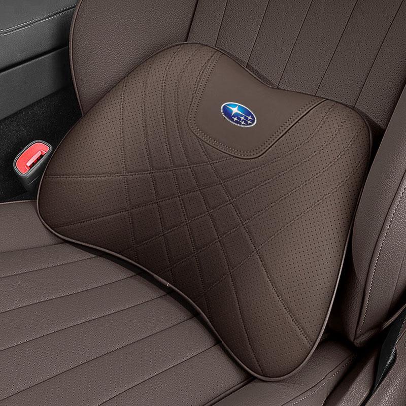 Subaru BRZ, WRX, Forester Headrest and Neck Support Pillow with Memory Foam Lumbar Cushion