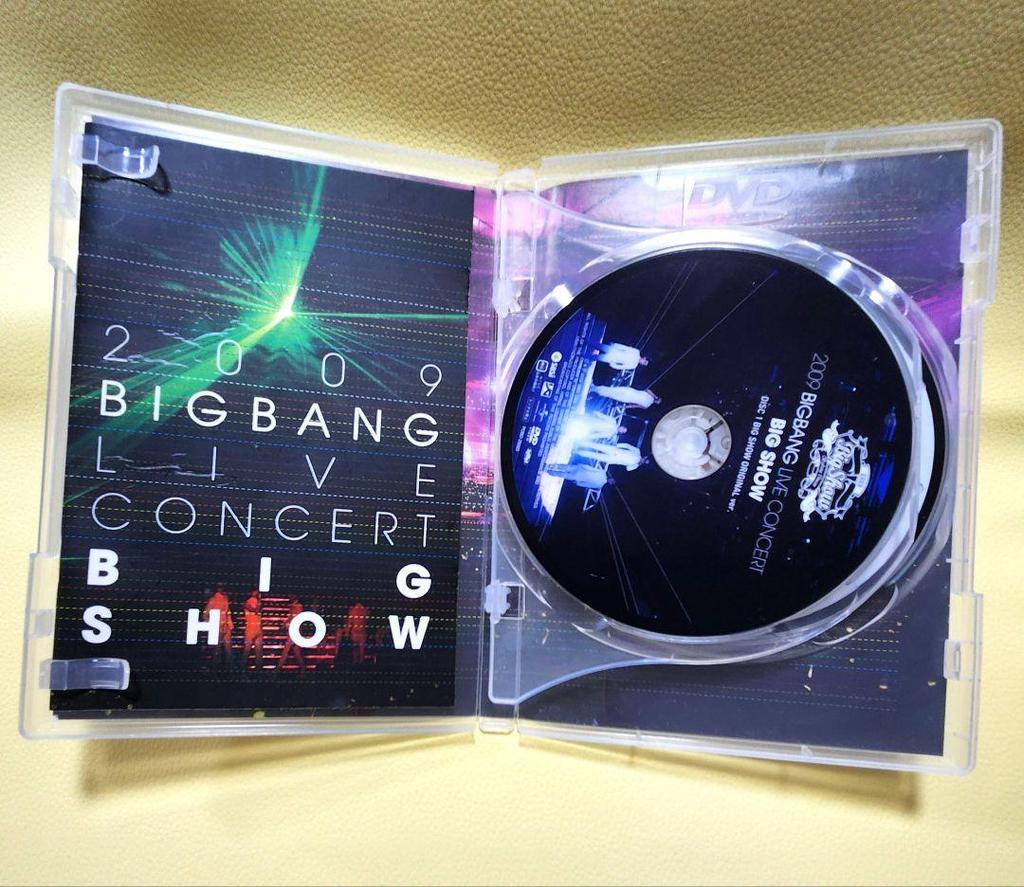 [USED] BIGBANG 2009 BIGSHOW 10,000 copies limited edition DVD