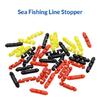 30Pcs Fishing Line Auto Stopper Fishing Line Keeper Fishing Line Stopper Baitcasting Reels Fishing Line Holder Clip
