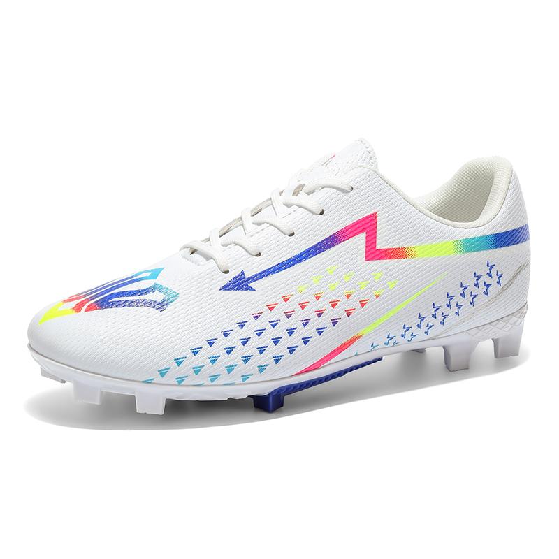

Fashion Pink Soccer Shoes Men Low-cut Lace-up Football Shoes Man Futsal Shoes Comfortable Outdoor Non-slip Men s Sports Sneakers 45