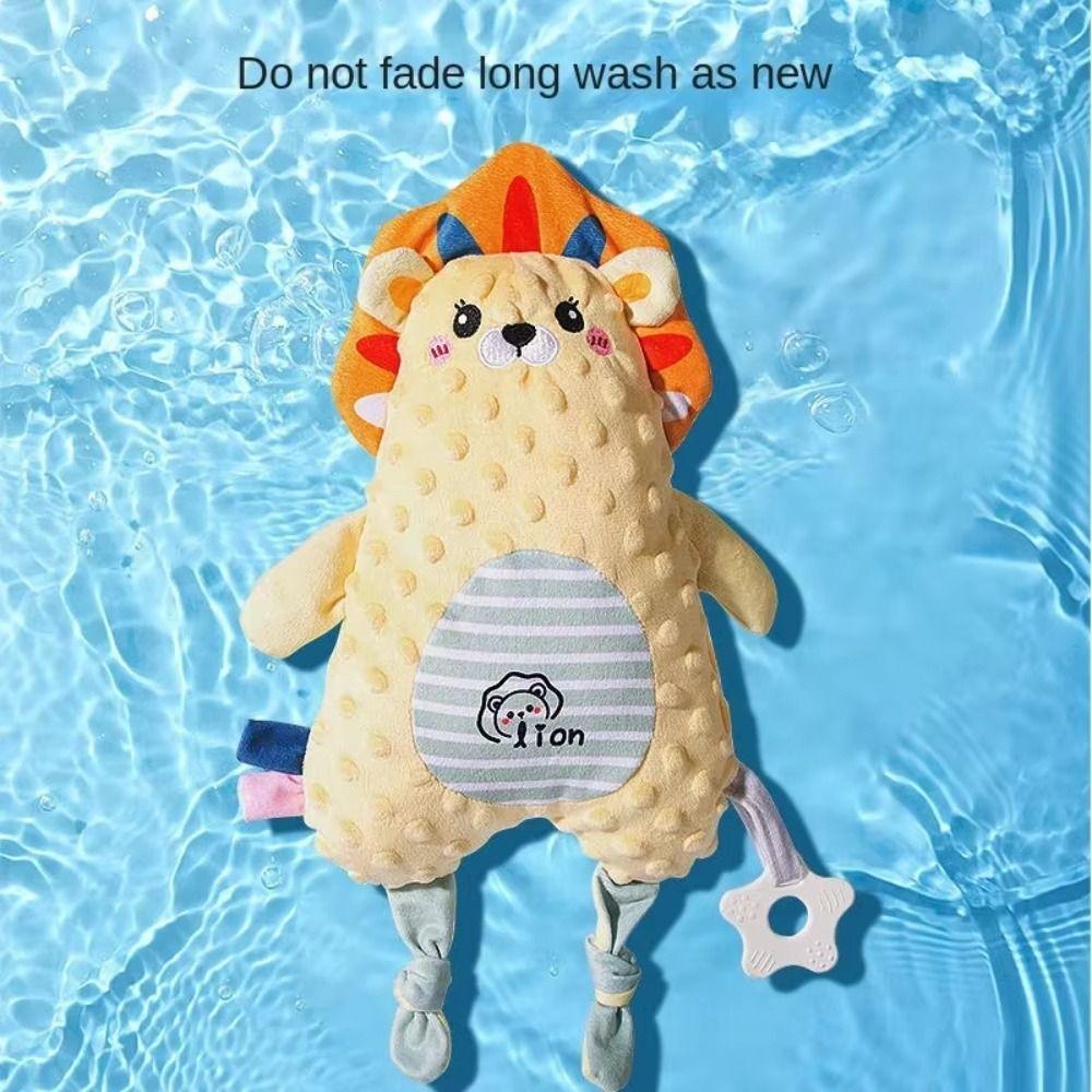 Dinosaur Appease Towel Soothing Toys Lion Rabbit Baby Appease Doll Birthday Gift