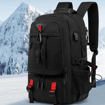 Extra Large Capacity USB Travel Backpack - Breathable, Multi-purpose for Men & Women