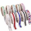 3 Yards Self Adhesive Glass Rhinestone Flexible Sparkling Rhinestone Sticker DIY Decoration Shiny Rhinestone Strip Shoes Decor