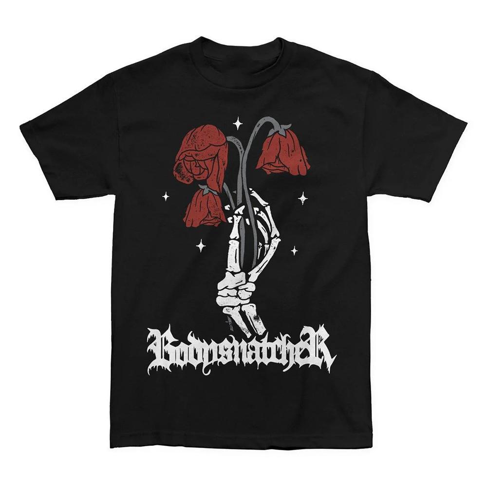 Bodysnatcher Skeleton Rose Shirt black T Shirt Size S-5XL GS044 Unisex T-Shirt XL