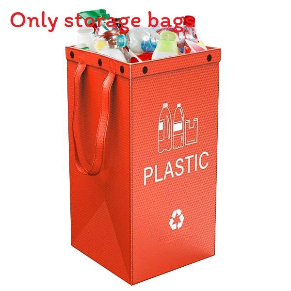 Heavy Duty Collapsible Waterproof Trash Bags For Camping And Kitchen Use With Multicolor Sets