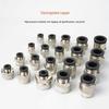 CHNT NPC Series Copper Pneumatic Tube Straight Quick Connector