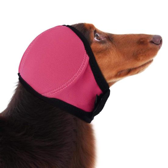 Hunde Ohrenschützer Lärmschutz Ohrenabdeckungen Hunde Gehörschutz Muffs Waschbares Stirnband Kopfwickel für Hunde Empfindliche Ohren Innen- und Außenbereich