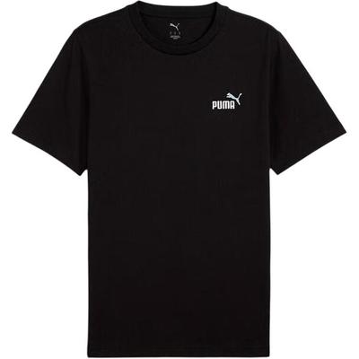 Puma Essential Short Sleeve T-Shirt Unisex Tops Black 688959-01