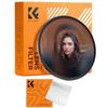 K&F CONCEPT 82mm Spiral Filter, Special Effects, Thin, Includes 3 Cleaning Cloths (Nano-Basic)