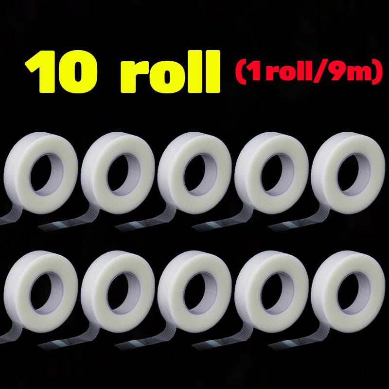 1-30 Rolls Eyelashes Extension PE Adhesive Tape Breathable Easy To Tear Lashes Grafting Under Eye Pad Micropore Tape Makeup Tool