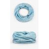 Lightweight Breathable Slouchy Beanie Hat and Neck Warmer Two-in-One Soft Stretchy Fabric for Spring Summer Outdoor Activities