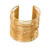 European and American style women's bracelet, personalized inlaid diamond design niche bracelet, versatile opening adjustment bracelet