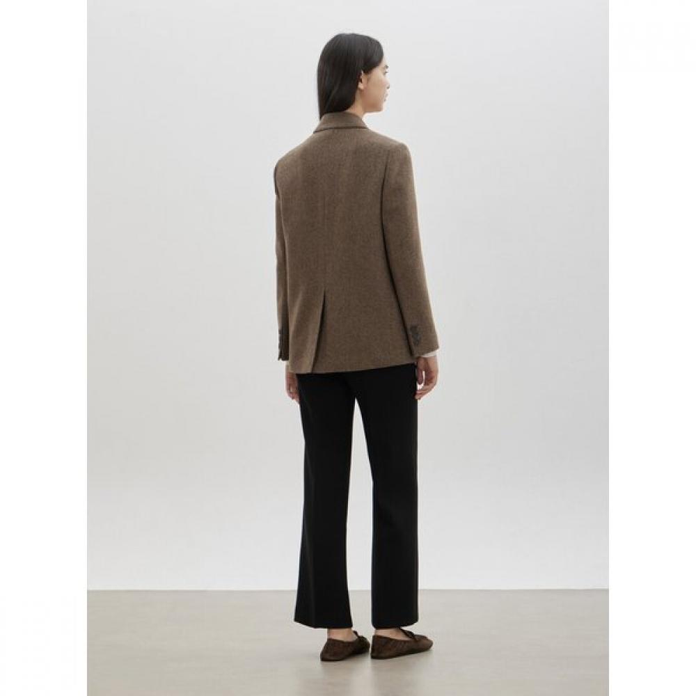 Cc Collect Wool Alpaca Blend Single Jacket C261msf102