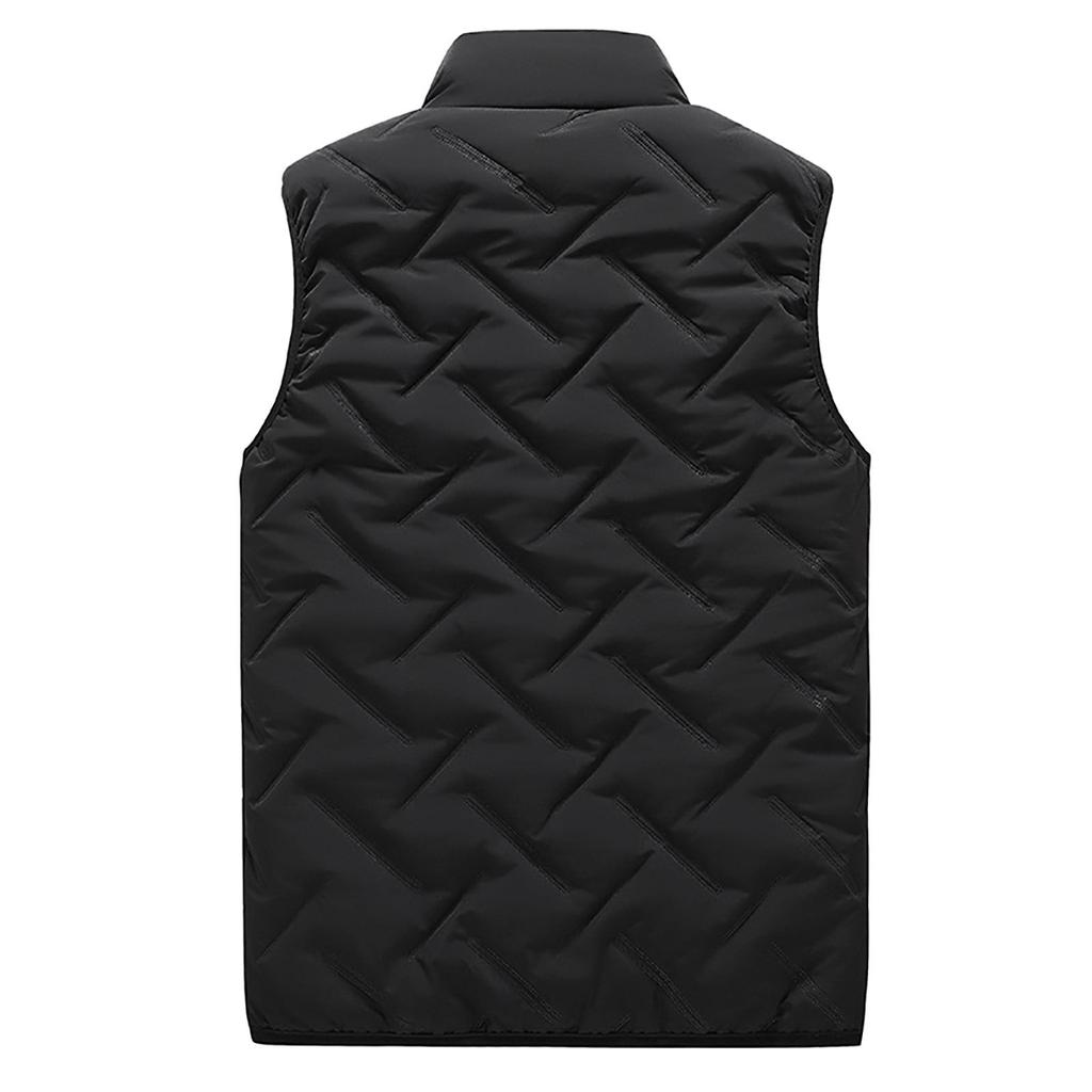 Casual Men'S Vest Men'S Loose And Winter Warm Down Cotton Vest Coat