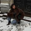 European and American style pure black imitation fur short coat women's autumn and winter large lapel high waist loose fluffy fox fur coat