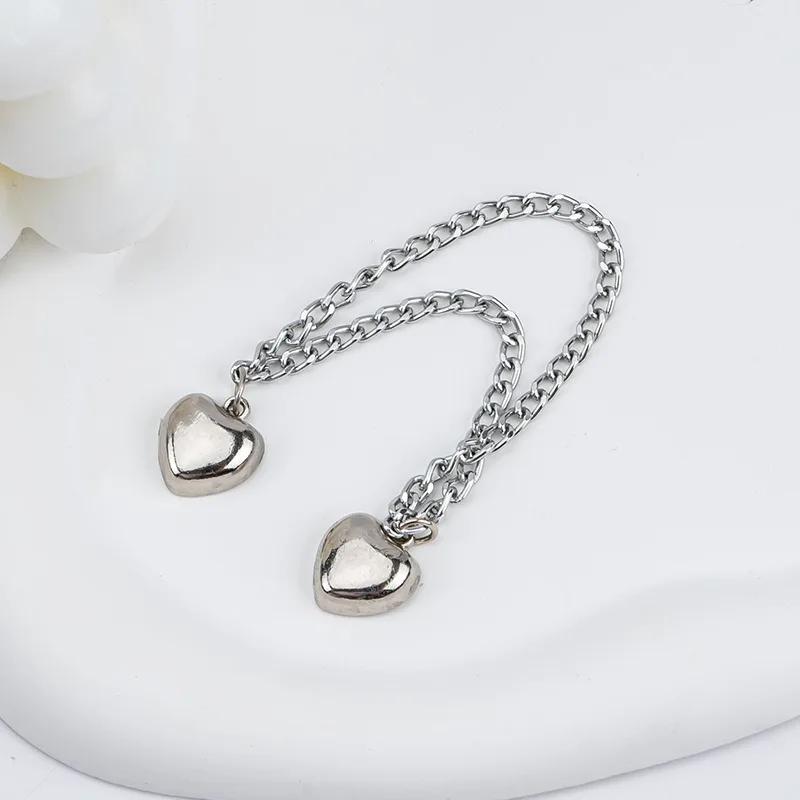 Multi-Function Magnetic Clothing Clip with Chain Metal Buttons Clip Clothes Scarf Trouser Legs Cuff Fixing Magnet Buckles