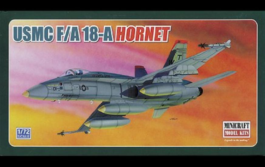 

Пластиковая модель самолета Minecraft Hornet 1/72 F/A18-A