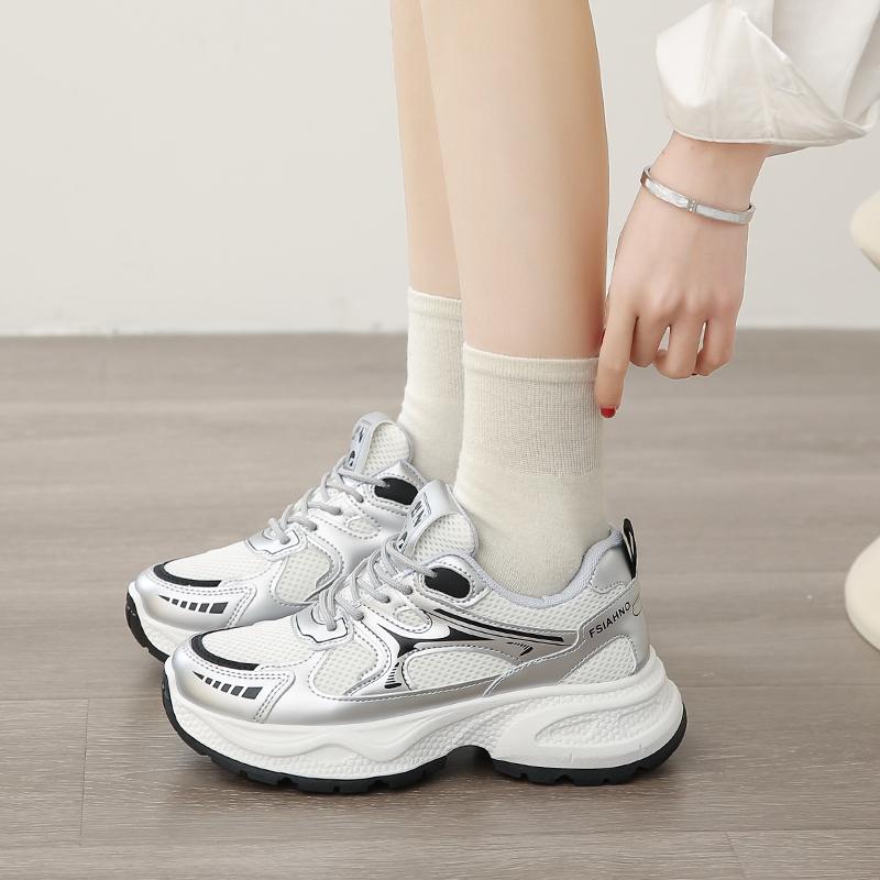 Fashionable New Round Toeshallow Mouth Sexy Non-Slip Sports Casual Shoes Spring/Autumn /Breathable Women'S Walking Shoes