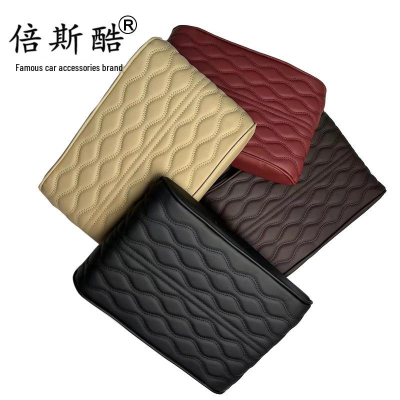 Universal Memory Foam Car Armrest Pad with Height Boost