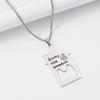 New Multifunctional House Bottle Opener Necklace Beer Bottle Opener Family Gift
