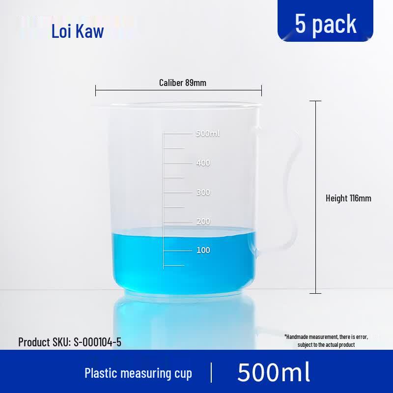 Leigu Plastic Measuring Cup 500ml