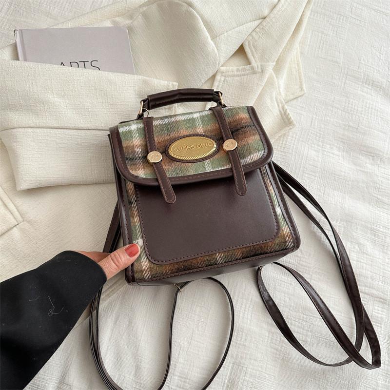 Trendy Korean Style Large Capacity Backpack For Women Durable And Fashionable зелёный