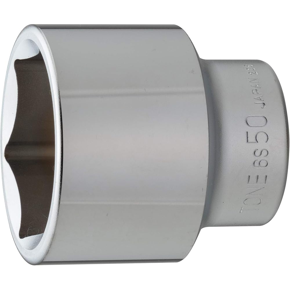 Tone Socket 6S-50 19mm Drive Size 50mm Width 6-Point Generic Tool