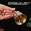 ESJNNK Handbell Dinner Bell Rose Pattern Retro Dinner Bell Call Bell Table Bell Bell Metal Retro Style Restaurant Store Supplies Festival Supplies