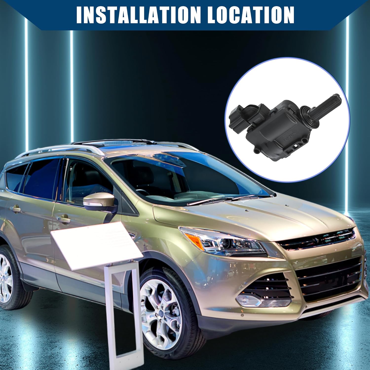 NO. 9L8Z-7843150-B Rear Liftgate Trunk Latch Lock Actuator for Ford Escape 2009-2012 for Mazda Tribute 2008-2011 / Rear Tailgate Hatch Lock Latch