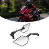 Werkzeuglose Montage Motorrad Seitenspiegel Hochtransparentes Glas Breite Kompatibilität Starkes Aluminiumdesign