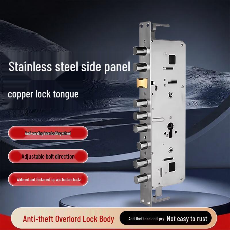 Camel Bell TL612 Stainless Steel Overlord Anti-Saw Lock