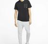 Nike T Shirts Men's Black Crew Neck Moderate Straight Fit CJ4324-010