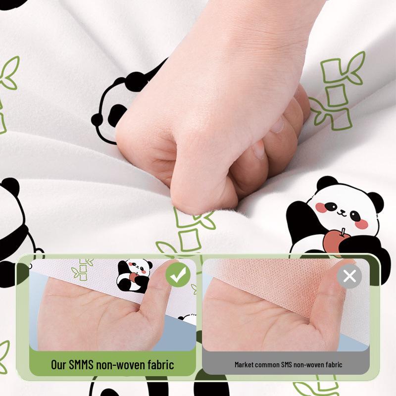 Portable Double Size Disposable Bed Sheet Set: Includes Anti-Dirt Three or Four Pieces with Pillowcase