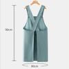 Creative PVC Baking Cooking Aprons Waterproof Solid Color Apron Sleeveless Antipollution Workwear Kitchen Accessories