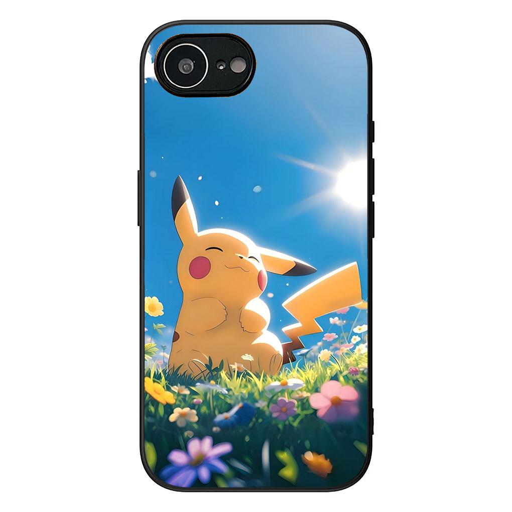 Soft Cover for Xiaomi Redmi 15 9A 9C NFC 7A 9T Note 9 8 7 8T 15c A5 Coque Phone Case Squirtle P-Pokemons GO P-Pikachus