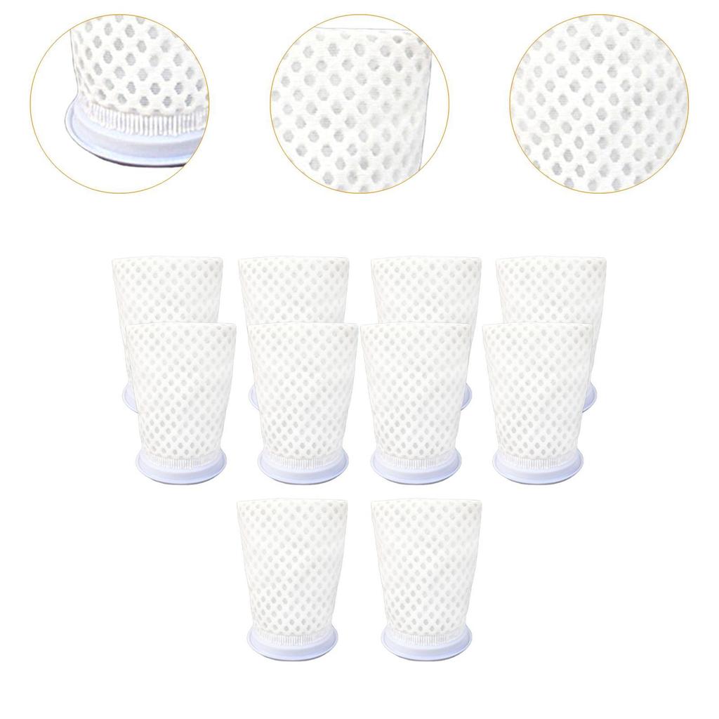 10x Aquarium Filter Bag Sump Filter Bags Sturdy Reusable Efficient Wet Dry