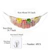 1pcs Home Kitchen Fruit Hanging Basket,Hanging Fruit Hammock For Kitchen Under Cabinet, Handwoven Hanging Fruit Holder For Home Boat Camper