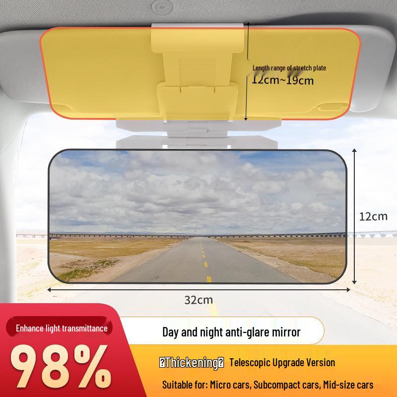 Day/Night Anti-Glare Car Sunshade Visor Goggles