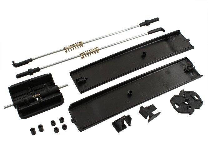 VW T5 FL 09-15 sliding door glass repair kit left = right KPL