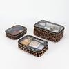 Portable Cosmetic Organizer Bag with Spacious Interior for Makeup Brushes for Beauty Enthusiasts and Frequent Traveler