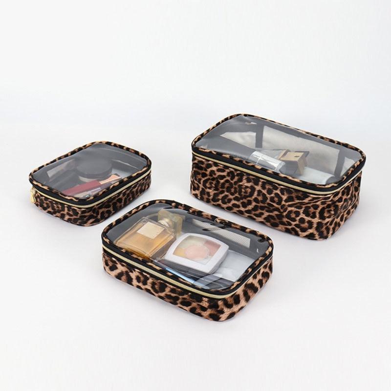 Portable Cosmetic Organizer Bag with Spacious Interior for Makeup Brushes for Beauty Enthusiasts and Frequent Traveler