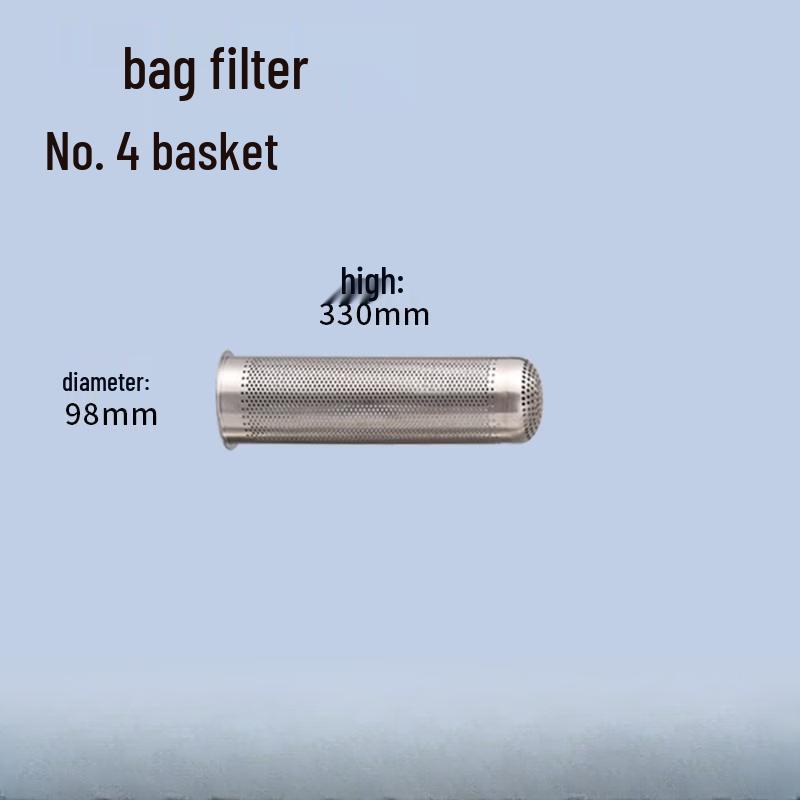 

Stainless Steel Bag Filter Support Basket