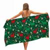 Christmas Microfiber Pool Beach Towel Gifts Portable Quick Fast Dry Sand Outdoor Travel Swim Blanket Thin Yoga Mat For Women Kid