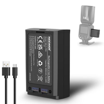 NEEWER Replacement Battery Pack for Flash Speedlights with and PRO Flash 7.2V/3000mAh Lithium-ion (Compatible Z2-C, Z2-S, Z2-N, Z1-C, Z1-S, Z1-N,