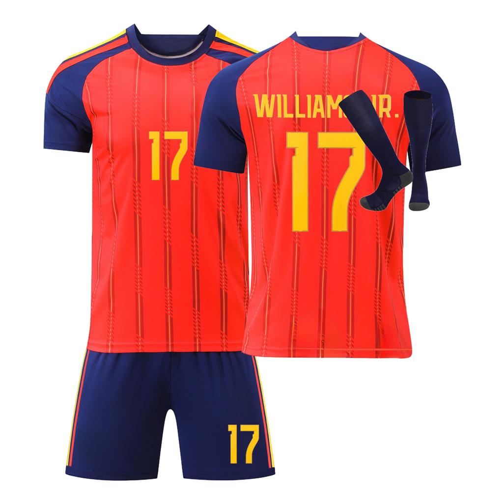 2526 Away Jerseys Sports Team Uniform Set Football Training Suit Set